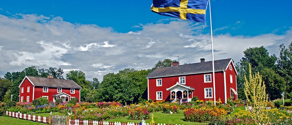 Schwedenfarben vom Schwedischen Farbenhandel
