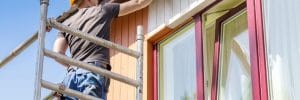 Sicherheit bei Fassadenarbeiten
